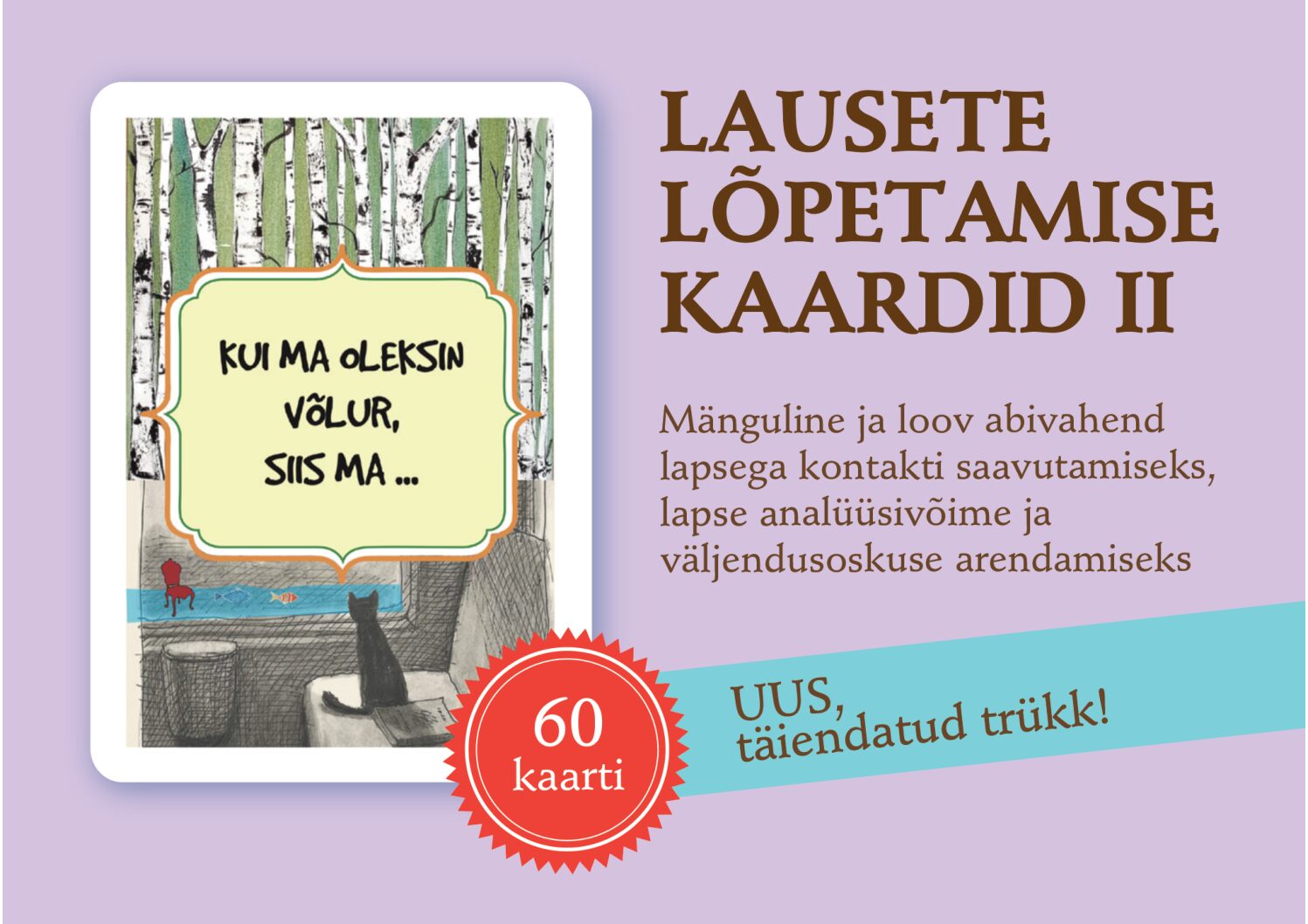 Lausete lõpetamise kaardid II